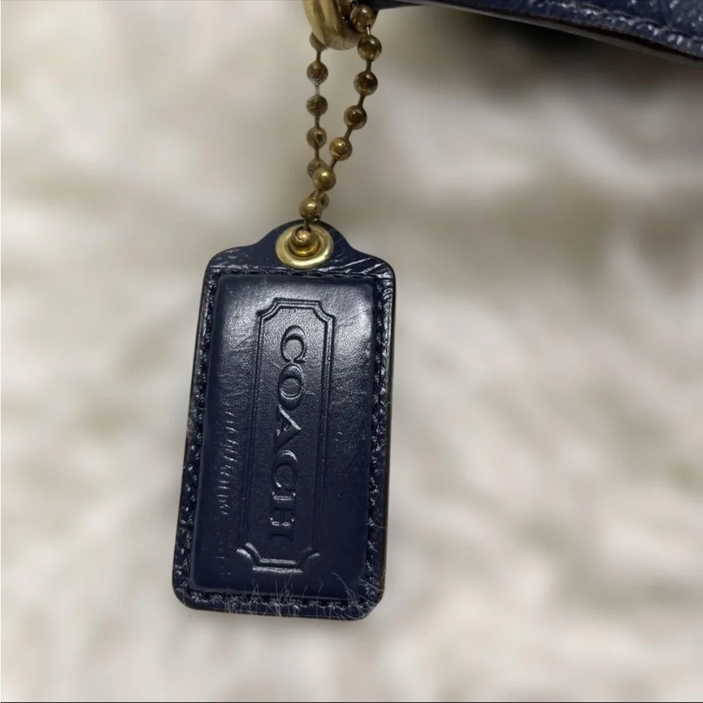 Coach Bleecker Signature Denim Jessie Swing Bag